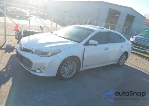 2014 Toyota Avalon Hybrid Xle Touring z USA, uszkodzony, nr VIN 4T1BD1EB8EU027309